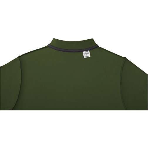 Helios Poloshirt Für Damen , armeegrün, Piqué Strick 100% BCI Baumwolle, 180 g/m2, L, , Bild 5