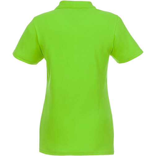 Helios Poloshirt Für Damen , apfelgrün, Piqué Strick 100% BCI Baumwolle, 180 g/m2, XL, , Bild 5