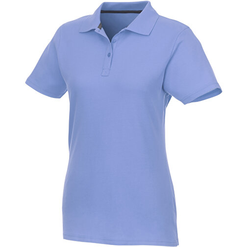 Helios Poloshirt Für Damen , hellblau, Piqué Strick 100% BCI Baumwolle, 180 g/m2, XL, , Bild 1