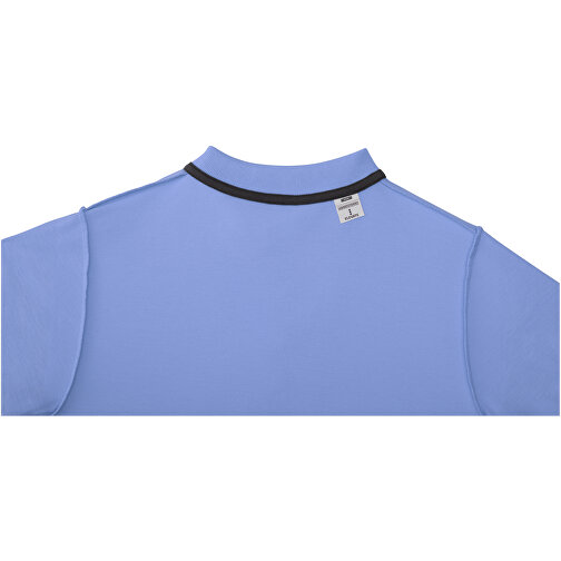 Helios Poloshirt Für Damen , hellblau, Piqué Strick 100% BCI Baumwolle, 180 g/m2, L, , Bild 6