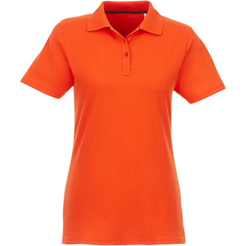 Helios Poloshirt Für Damen , orange, Piqué Strick 100% BCI Baumwolle, 180 g/m2, XL, , Bild 4