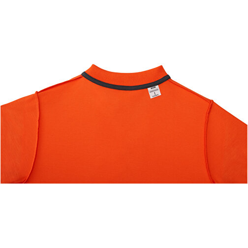 Helios Poloshirt Für Damen , orange, Piqué Strick 100% BCI Baumwolle, 180 g/m2, L, , Bild 6