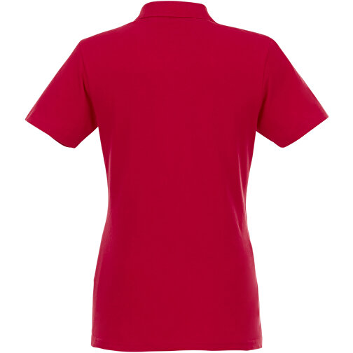Helios Poloshirt Für Damen , rot, Piqué Strick 100% BCI Baumwolle, 180 g/m2, XS, , Bild 5