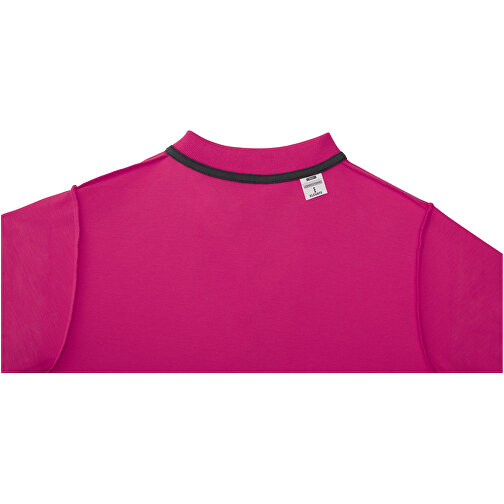 Helios Poloshirt Für Damen , magenta, Piqué Strick 100% BCI Baumwolle, 180 g/m2, L, , Bild 6