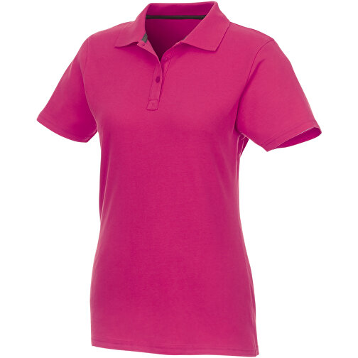 Helios Poloshirt Für Damen , magenta, Piqué Strick 100% BCI Baumwolle, 180 g/m2, XS, , Bild 1