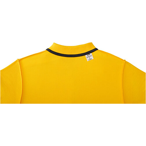Helios Poloshirt Für Damen , gelb, Piqué Strick 100% BCI Baumwolle, 180 g/m2, XXL, , Bild 6