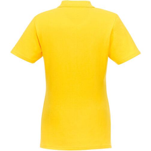 Helios Poloshirt Für Damen , gelb, Piqué Strick 100% BCI Baumwolle, 180 g/m2, S, , Bild 5
