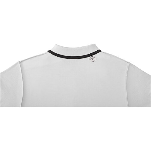 Helios Poloshirt Für Damen , weiß, Piqué Strick 100% BCI Baumwolle, 180 g/m2, XL, , Bild 6
