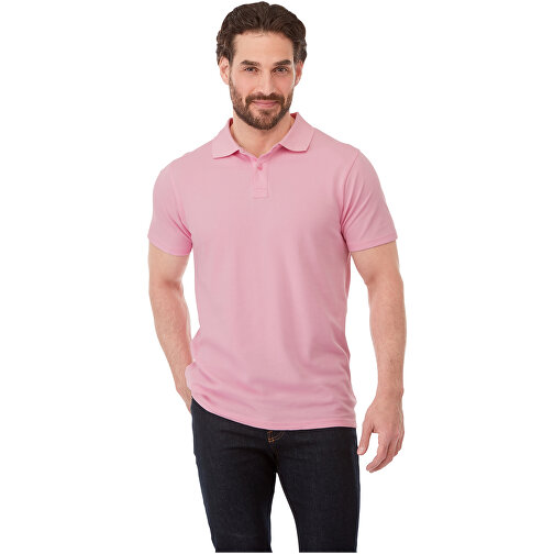 Helios Poloshirt Für Herren , kohle, Piqué Strick 100% BCI Baumwolle, 180 g/m2, S, , Bild 7