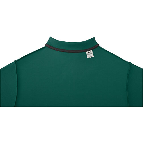 Helios Poloshirt Für Herren , waldgrün, Piqué Strick 100% BCI Baumwolle, 180 g/m2, M, , Bild 5