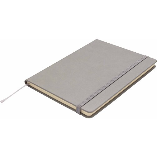 Deluxe Hardcover PU A5 Notizbuch, Grau , grau, Papier, 1,50cm x 21,50cm (Länge x Höhe), Bild 4