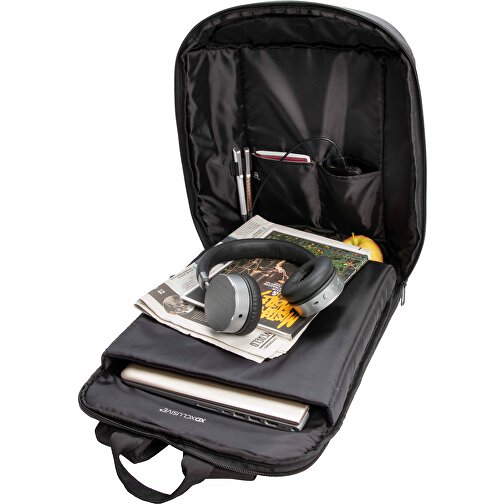 Madryt Anti-Theft RFID USB Laptop Backpack, Obraz 7
