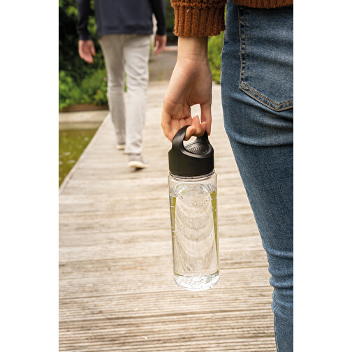 Getränkeflasche Mit Kabellosem Lautsprecher, Schwarz , schwarz, Tritan, 25,30cm (Höhe), Bild 8