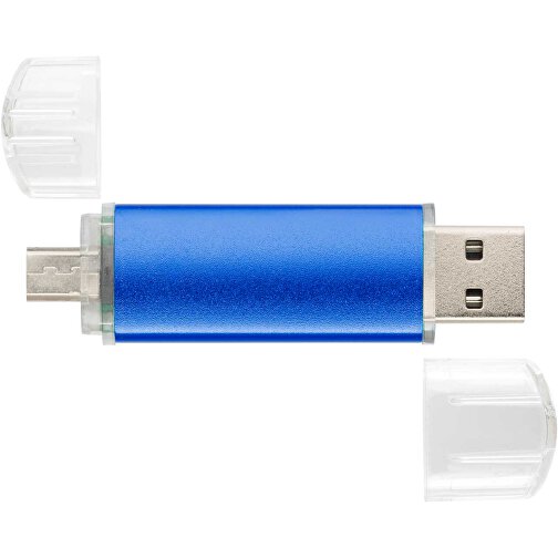 USB-Stick ALU SMART 2.0 64GB , Promo Effects MB , dunkelblau MB , 65 GB , Aluminium MB , 3 - 10 MB/s MB , 3,80cm x 1,75cm (Länge x Breite), Bild 3