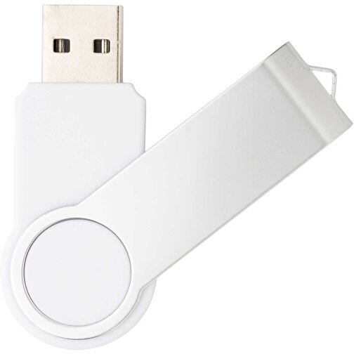 USB-Stick Swing Round 2.0 64GB , Promo Effects MB , weiss MB , 65 GB , Kunststoff MB , 3 - 10 MB/s MB , , Bild 1
