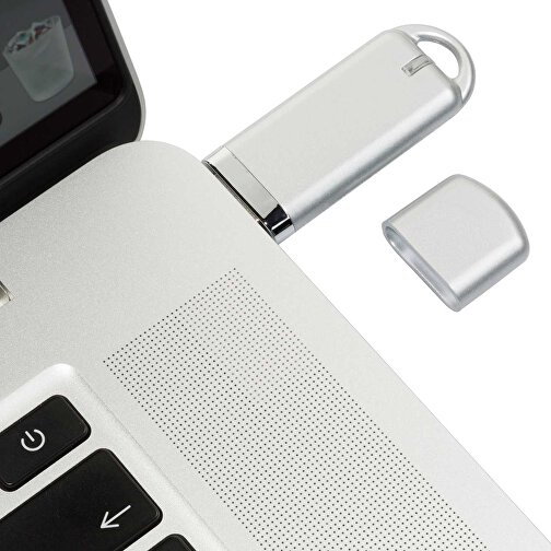 USB-Stick Focus Glänzend 2.0 64GB , Promo Effects MB , silber MB , 65 GB , Kunststoff MB , 3 - 10 MB/s MB , , Bild 4