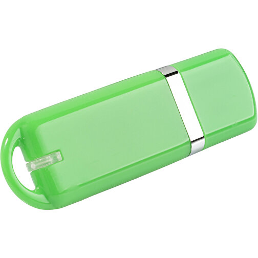 USB-Stick Focus Glänzend 2.0 64GB , Promo Effects MB , grün MB , 65 GB , Kunststoff MB , 3 - 10 MB/s MB , , Bild 1