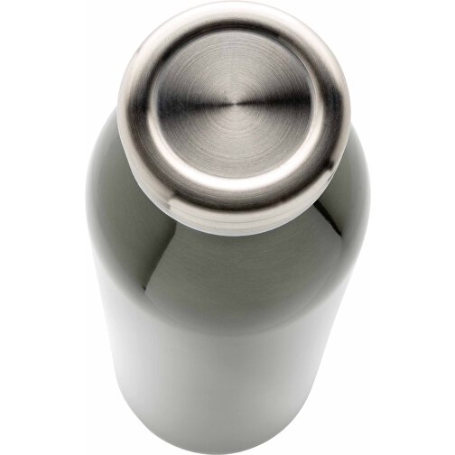 Auslaufgeschützte Kupfer-Vakuum-Flasche, Grau , grau, Edelstahl, 26,00cm (Höhe), Bild 3
