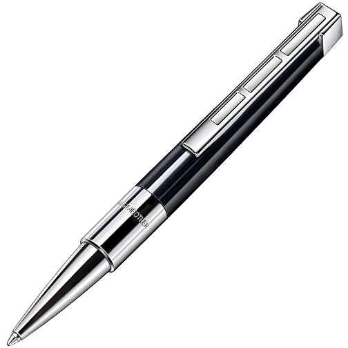 STAEDTLER Kugelschreiber Initium Resina , Staedtler, schwarz, Edelharz, 19,50cm x 3,10cm x 10,00cm (Länge x Höhe x Breite), Bild 2