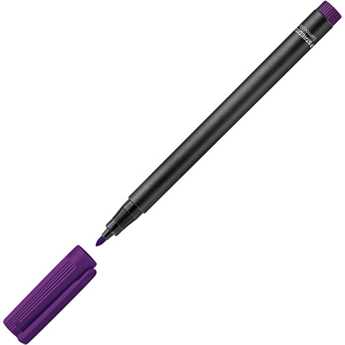 STAEDTLER Lumocolor Permanent M , Staedtler, violett, Kunststoff, 14,10cm x 0,90cm x 0,90cm (Länge x Höhe x Breite), Bild 2