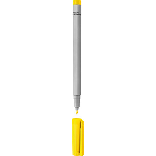 STAEDTLER Lumocolor Non-permanent F , Staedtler, gelb, Kunststoff, 14,10cm x 0,90cm x 0,90cm (Länge x Höhe x Breite), Bild 1