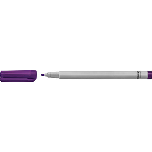 STAEDTLER Lumocolor Non-permanent M , Staedtler, violett, Kunststoff, 14,10cm x 0,90cm x 0,90cm (Länge x Höhe x Breite), Bild 3