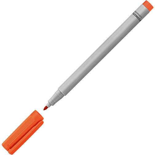 STAEDTLER Lumocolor Non-permanent M , Staedtler, orange, Kunststoff, 14,10cm x 0,90cm x 0,90cm (Länge x Höhe x Breite), Bild 2