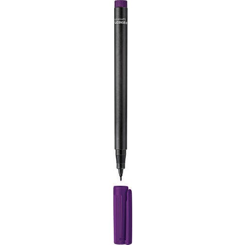 STAEDTLER Lumocolor Permanent S , Staedtler, violett, Kunststoff, 14,10cm x 0,90cm x 0,90cm (Länge x Höhe x Breite), Bild 1