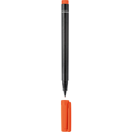 STAEDTLER Lumocolor Permanent S , Staedtler, orange, Kunststoff, 14,10cm x 0,90cm x 0,90cm (Länge x Höhe x Breite), Bild 1