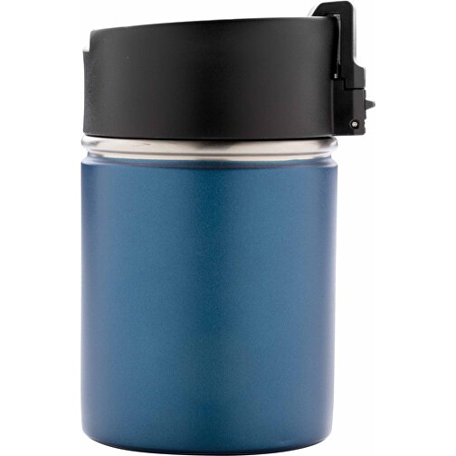 Bogota Kompakter Vakuumbecher Mit Keramikbeschichtung, Blau , blau, Edelstahl, 12,20cm (Höhe), Bild 3