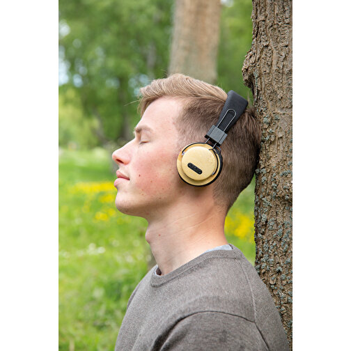 Sluchawki bezprzewodowe ECO Bamboo, Obraz 8