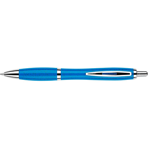 Kugelschreiber Shanghai , Promo Effects, blau, Weizenstroh, Kunststoff, Metall, 14,00cm (Länge), Bild 6