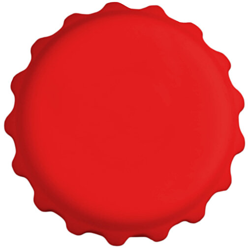 Korki - Flaschenverschluss , rot, Silikon, , Bild 1
