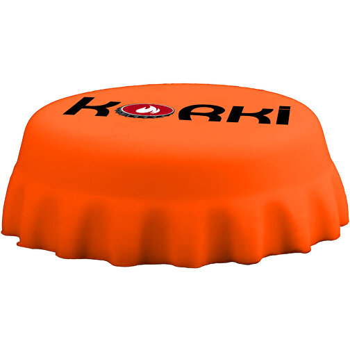Korki - Flaschenverschluss , orange, Silikon, , Bild 3