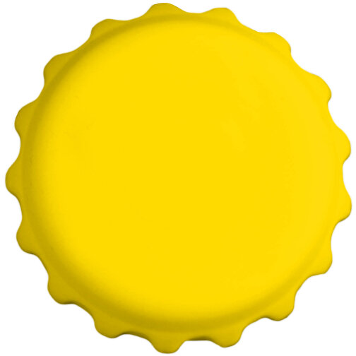 Korki - Flaschenverschluss , gelb, Silikon, , Bild 1