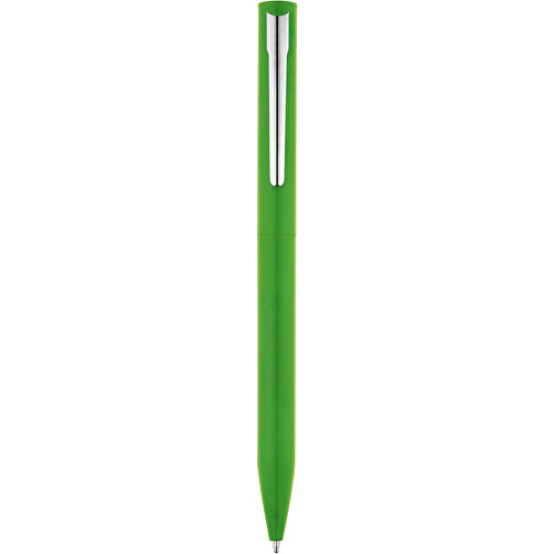 WASS. Aluminium-Kugelschreiber Mit Drehmechanik , hellgrün, Aluminium, , Bild 1