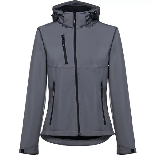 THC ZAGREB WOMEN. Softshell pour femme, avec capuche amovible, Image 1