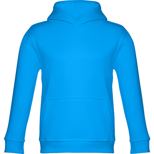 THC PHOENIX KIDS. Sweatshirt Für Kinder (unisex) , wasserblau, Baumwolle und Polyester, 2, 41,00cm x 37,50cm (Länge x Breite), Bild 1