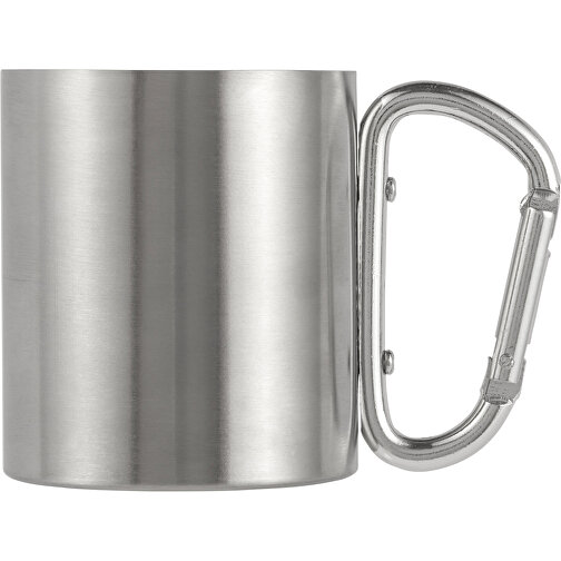 Doppelwandiger Kaffeebecher Aus Edelstahl (185 Ml) Nella , silber, Aluminium, Metall, Edelstahl, , Bild 1