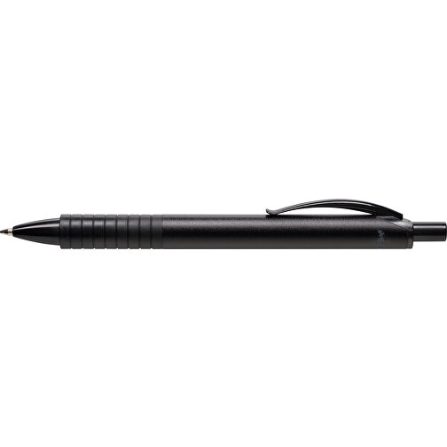Bolígrafo básico de aluminio negro, Imagen 3