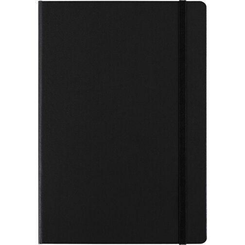 Notizbuch Aus Karton Chanelle , schwarz, PVC, Papier 80 g/m2, 21,00cm x 1,80cm x 14,70cm (Länge x Höhe x Breite), Bild 1