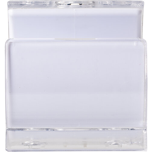Handyhalter Aus Kunststoff Enrico , weiß, Plastik, PS, 6,00cm x 5,00cm x 5,50cm (Länge x Höhe x Breite), Bild 1