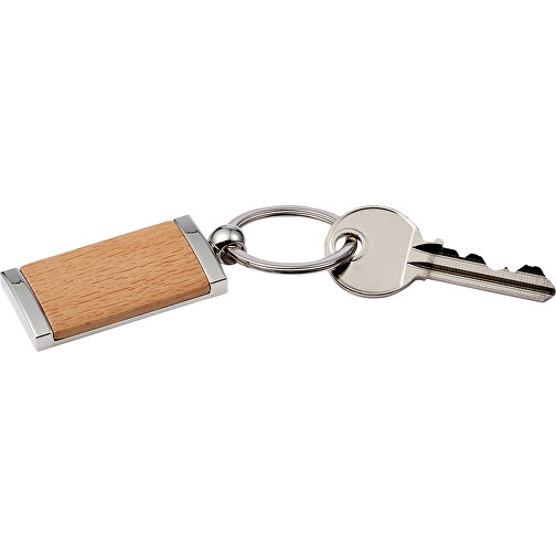 Porte-clés en bois et métal, Image 3
