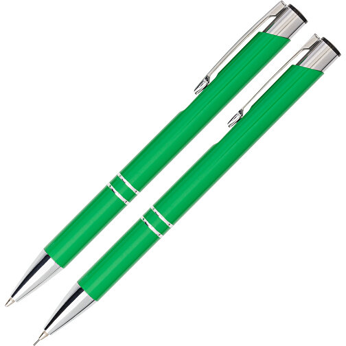 Stifte-Set Aus Aluminium Zahir , hellgrün, Aluminium, EVA, , Bild 2