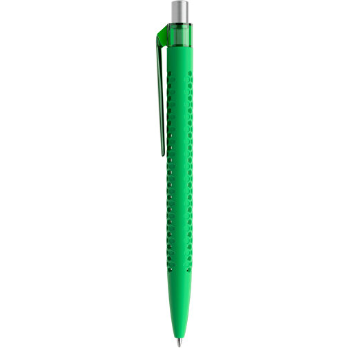 Prodir QS40 Soft Touch PRT Push Kugelschreiber , Prodir, hellgrün/silber satiniert, Kunststoff/Metall, 14,10cm x 1,60cm (Länge x Breite), Bild 2