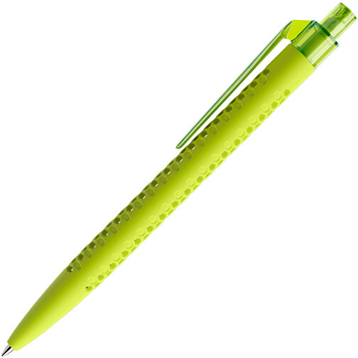 Prodir QS40 Soft Touch PRT Push Kugelschreiber , Prodir, gelbgrün, Kunststoff, 14,10cm x 1,60cm (Länge x Breite), Bild 4