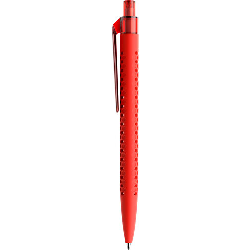 Prodir QS40 Soft Touch PRT Push Kugelschreiber , Prodir, rot, Kunststoff, 14,10cm x 1,60cm (Länge x Breite), Bild 2