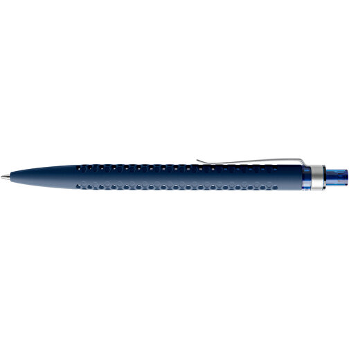 Prodir QS40 Soft Touch PRS Push Kugelschreiber , Prodir, sodalithblau/silber, Kunststoff/Metall, 14,10cm x 1,60cm (Länge x Breite), Bild 5