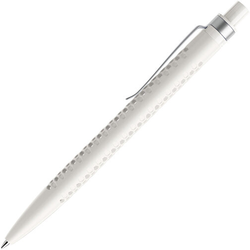Prodir QS40 PMS Push Kugelschreiber , Prodir, weiß, Kunststoff/Metall, 14,10cm x 1,60cm (Länge x Breite), Bild 4