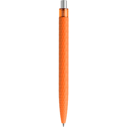 Prodir QS01 PRT Push Kugelschreiber , Prodir, orange/silber satiniert, Kunststoff/Metall, 14,10cm x 1,60cm (Länge x Breite), Bild 3